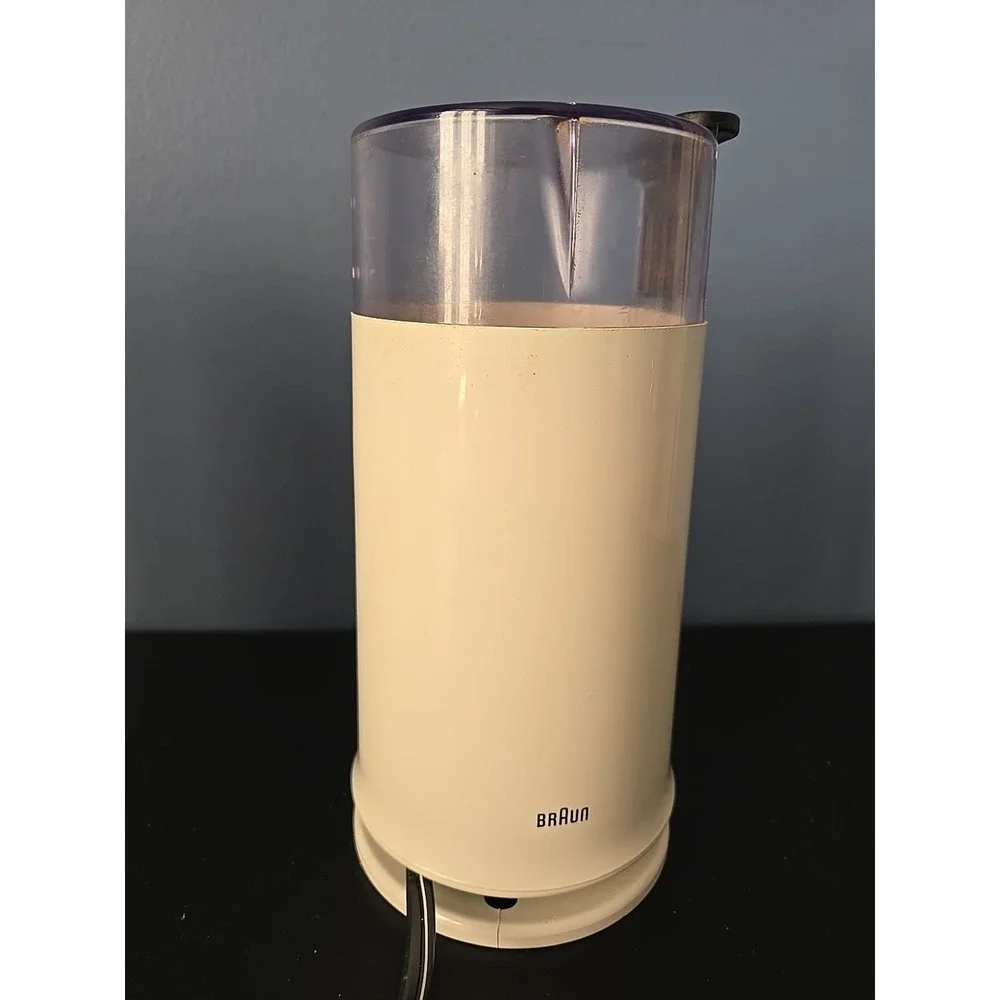 Vintage BRAUN Aromatic COFFEE SPICE Grinder‎ Gourmet Edition KSM4